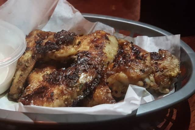 Jerk Chicken Wings at Idle Hands