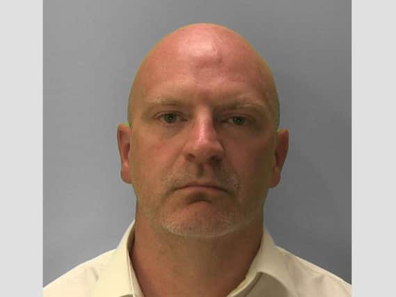 Christopher Lancaster was jailed for 20 months. Picture: Sussex Police