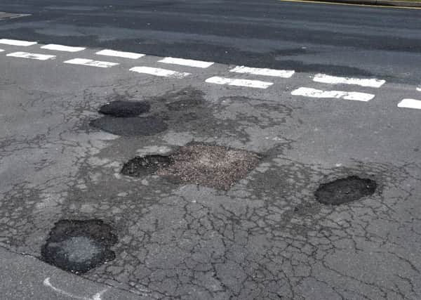 Potholes in East Sussex