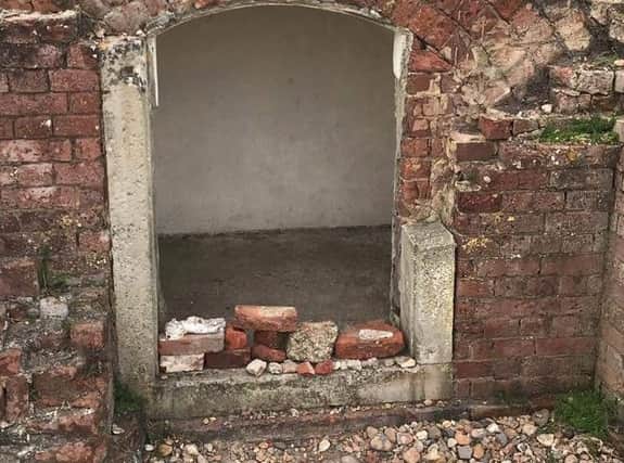 Shoreham Fort has been vandalised. Picture: Sussex Police Heritage