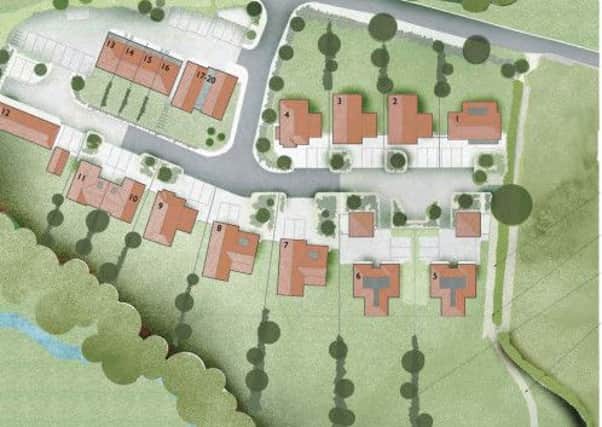 Indicative layout of the new scheme