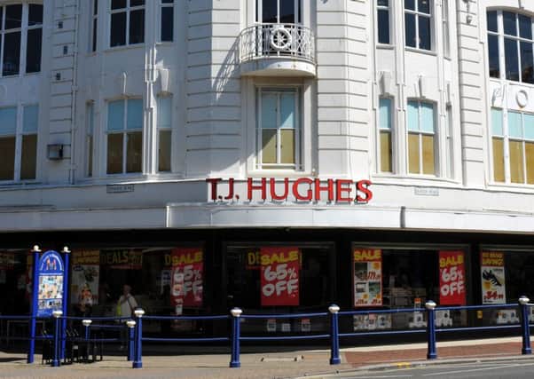 T.J. Hughes store Terminus Road Eastbourne. June 29th 2011 E26088M ENGSNL00120111207164603