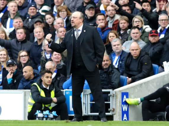 Newcastle United boss Rafa Benitez. Picture courtesy of Getty Images.