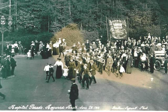 Haywards Heath Hospital Parade 1913