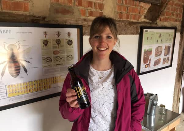 Hannah Rhodes, founder and MD of Hiver, the honey beer
