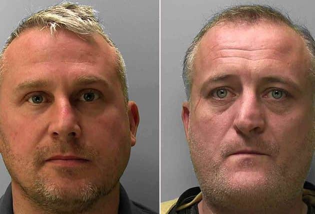 Scott Gardner and Wesley Long. Picture: Sussex Police