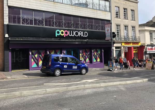 Popworld in West Street, Brighton