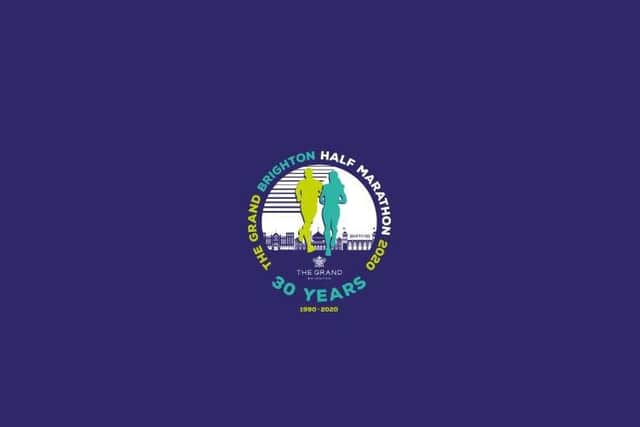 The 2020 half marathon Logo.