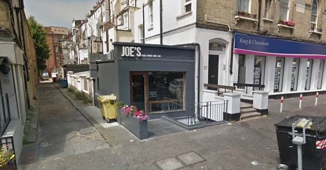 Joe's burger bar, Church Road, Hove (Credit: Google)
