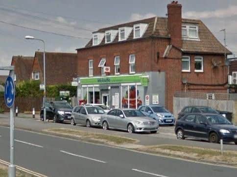 The third robbery in the spree took place at the Co-op in Coppice Avenue