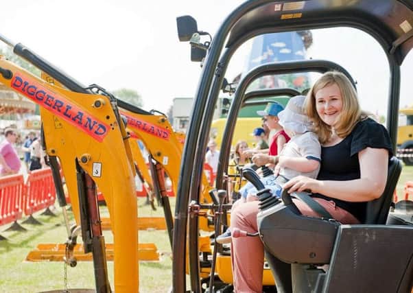 Have a NYEs Day family fun day event will include mini diggers from Diggerland