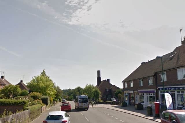 The fight happened in America Lane in Haywards Heath. Picture: Google Street View