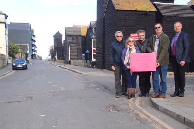 A petition is calling for investment in road and pavement improvements in Rock-A-Nore Road. Picture supplied by Roberts Photographic