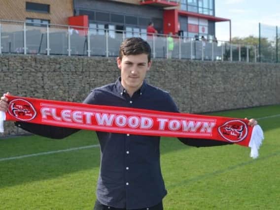 Ashley Nadesan. Picture courtesy of Fleetwood Town