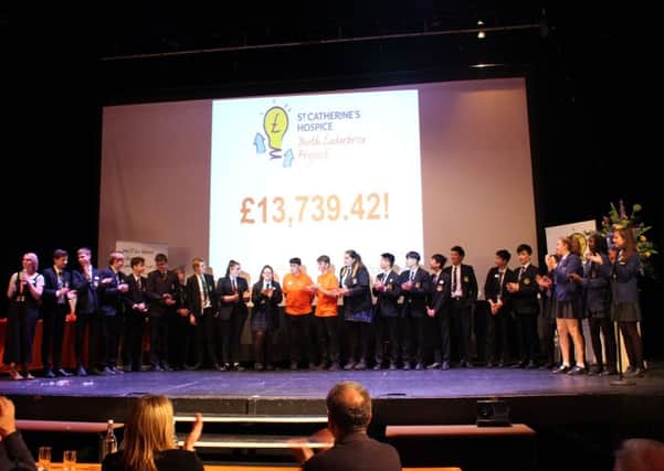 Students raise more than 13,000 pounds for St Catherines Hospice