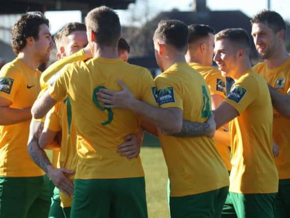 Horsham have one more game standing between them and a Premier Division return. Picture by John Lines