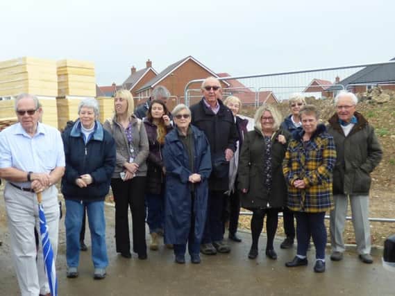 Westhampnett Community Hall topping out ceremony