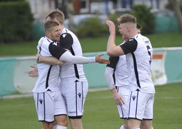 Bexhill United have had plenty to celebrate during the 2018/19 season. Picture by Simon Newstead