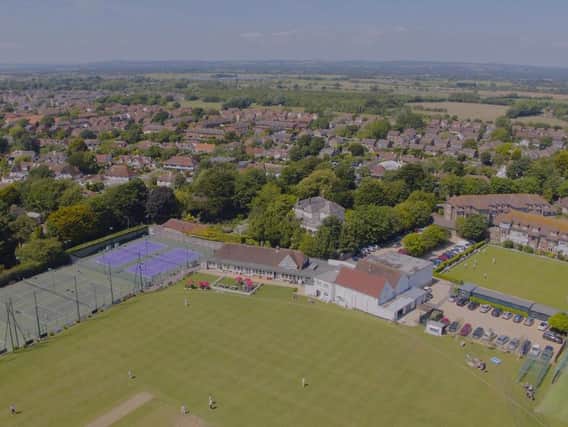 Middleton Sports Club from the air
