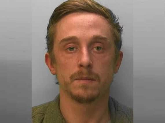 Ernie Taylor, 28, is known to have links to Shoreham and Southwick. Picture: Sussex Police