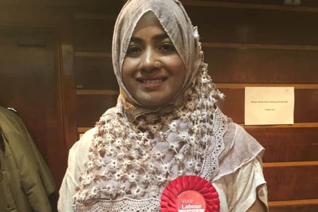 Labour's Henna Chowdhury, the first Muslim Bangladeshi woman,  was elected for Gaisford in Worthing