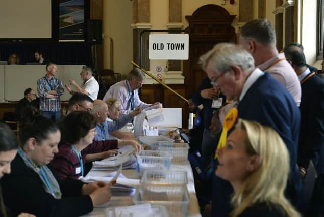 Eastbourne local elections May 2019 (Photo by Jon Rigby) SUS-190305-143309001