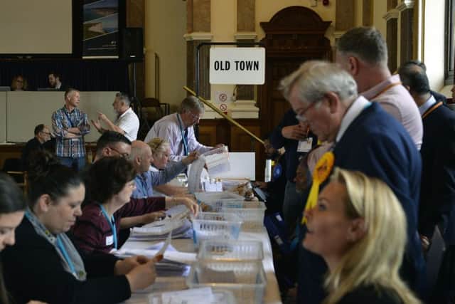 Eastbourne local elections May 2019 (Photo by Jon Rigby) SUS-190305-143245001