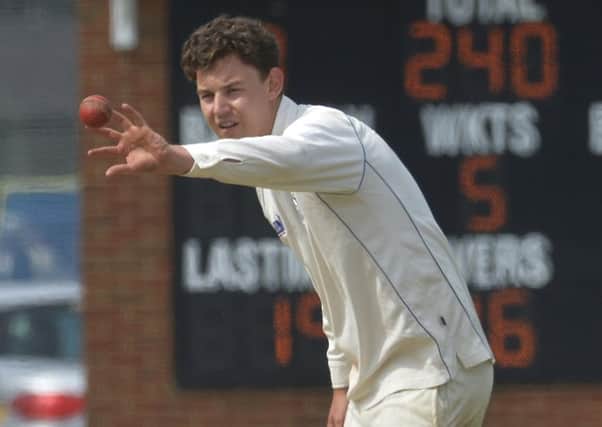 Eddie Lemmon took four wickets for Bexhill in their defeat away to Crawley Eagles. Picture courtesy Jon Rigby
