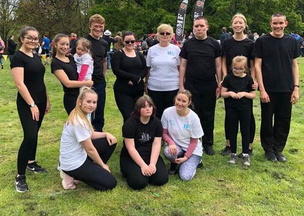 Air Dance Company's 'Reaching Higher' group perfromed at St. Mary's 5k family fun day SUS-190705-150905001