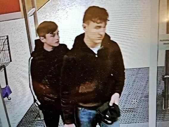 Have you seen these two men? Picture via Sussex Police