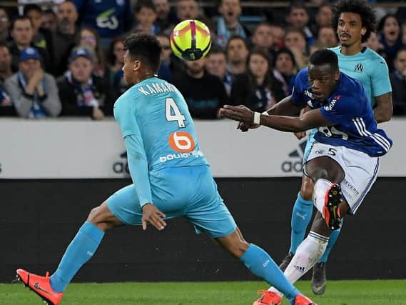 Strasbourg's French defender Lamine Kone (Photo by FREDERICK FLORIN/AFP/Getty Images)