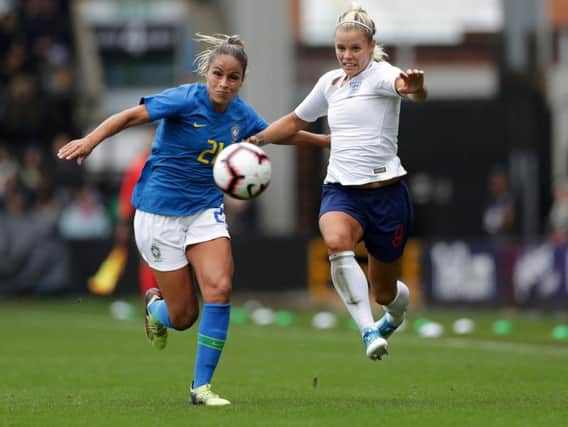 England forward Rachel Daly in action. Picture by The FA