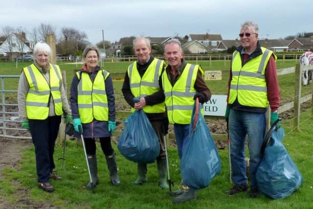 Ferring Conservation Group cleaned up the Rife