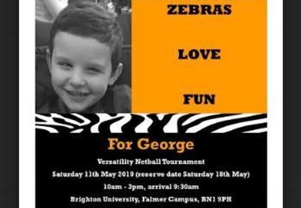 More than 100 women will be taking part for George Pullen, aged four