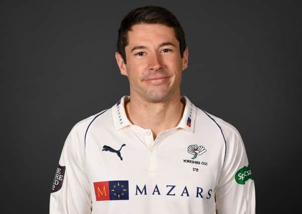 Former Yorkshire and Sussex star Andrew Hodd is back at Bexhill Cricket Club. Picture courtesy Gareth Copley/Getty Images