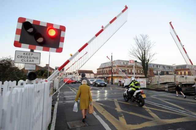 Polegate railway level crossing (Photo by Jon Rigby)
