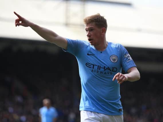 Kevin de Bruyne. Picture by Getty Images