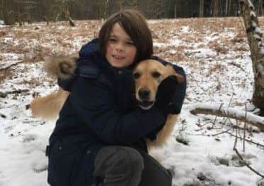 Ben Walker, 11, whose life was saved by an anonymous blood stem cell donor
