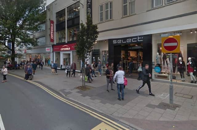 Select in Western Road, Brighton, has gone into adminstration. Image courtesy of Google
