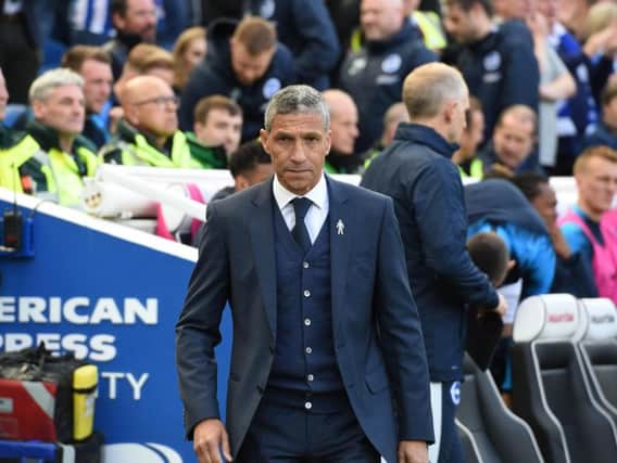 Brighton & Hove Albion boss Chris Hughton. Picture by PW Sporting Photography