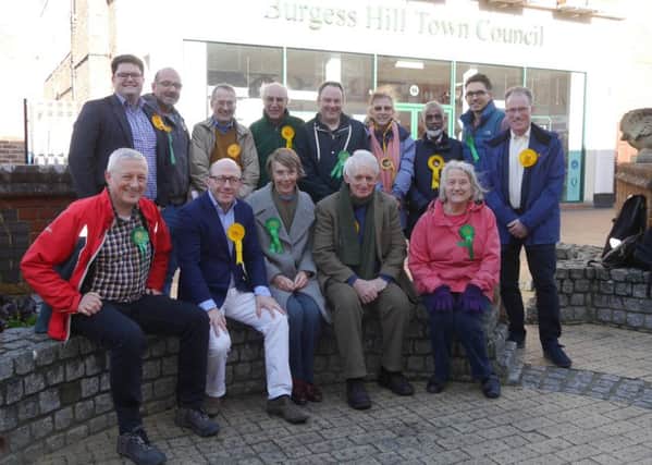 The Lib Dems and Greens in Burgess Hill formed a partnership going into May's council elections