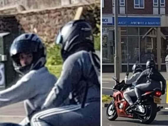 Sussex Police released CCTV of youths sought in connection with the theft of a motorcycle in Brighton.