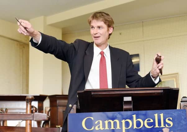 Paul Campbell, of Campbells, in action