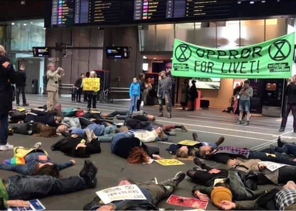 Extinction Rebellion - who staged 'die-ins' in London - are due to hold protests in three locations across Hastings and St Leonards. Picture: Jess Luby
