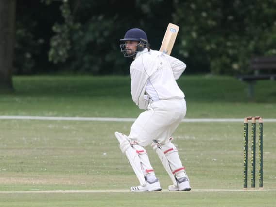 Ben Chappels hit 83 as Horsham Trinity maintained their 100 per cent winning record with victory over Barns Green on Saturday. Picture by Derek Martin Photography