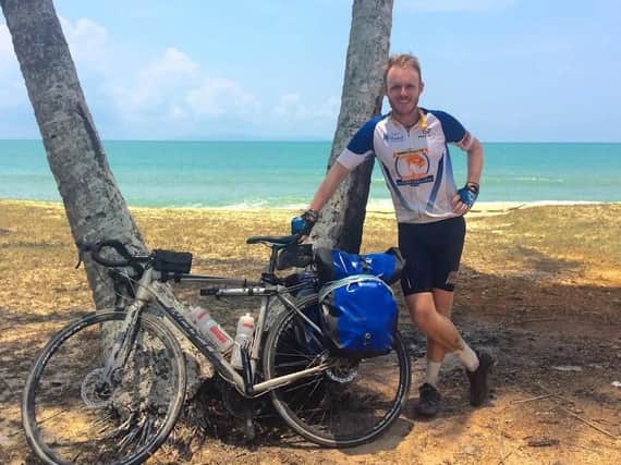 Tom Walters has been left 'beyond gutted' after the theft of his beloved bike