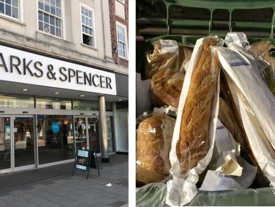 There was concern after unsold bread was apparently binned instead of being given to charity