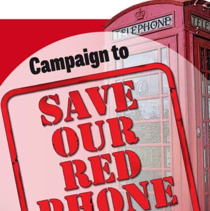 Red phone box campaign