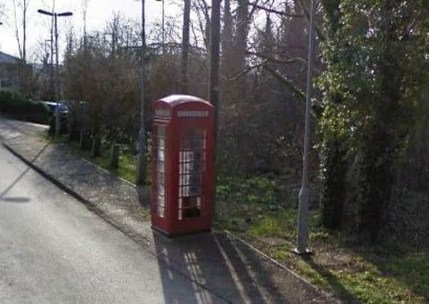 One of the phone boxes, in Amberley