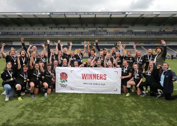 Pulborough under-18 girls have won the RFU National Cup